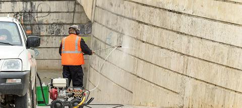 Facade cleaning and Concrete Repair in London